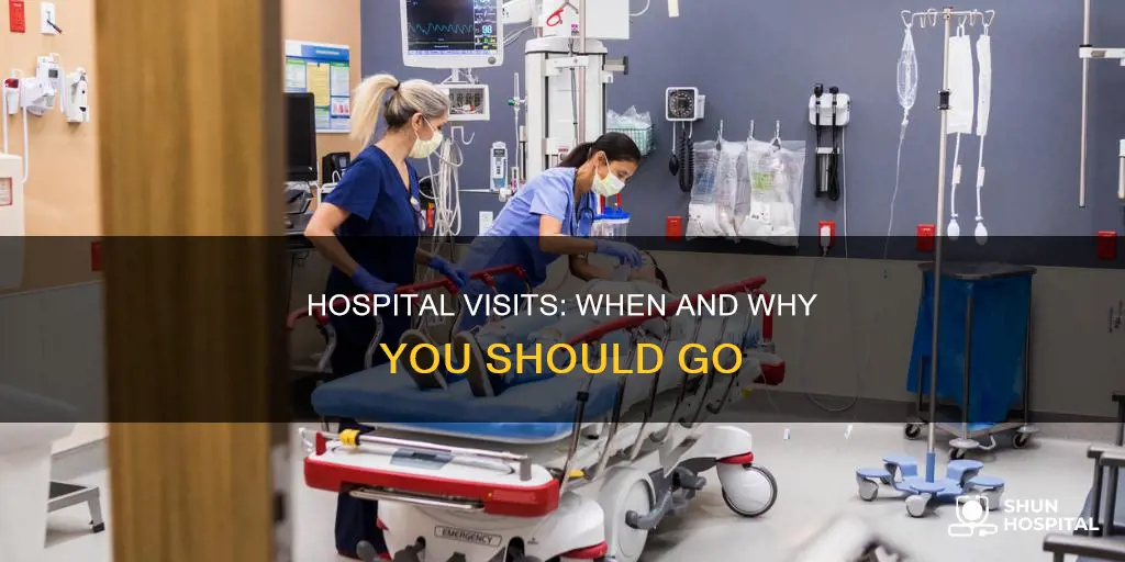 how to end up at the hospital
