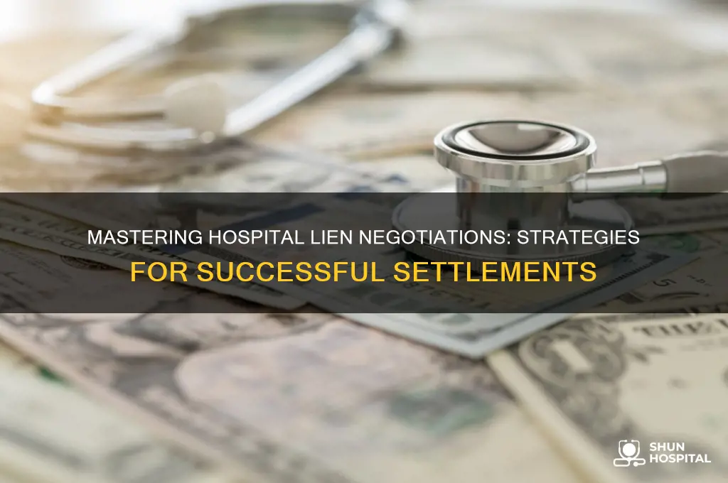 how to engotiation hospital lien