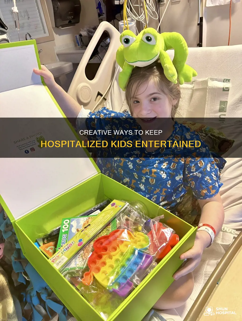 how to entertain kids in the hospital
