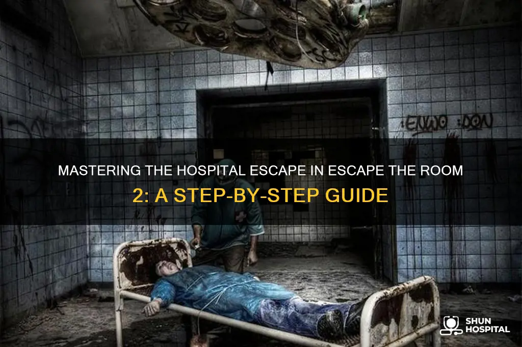 how to escape the hospital in escape the room 2