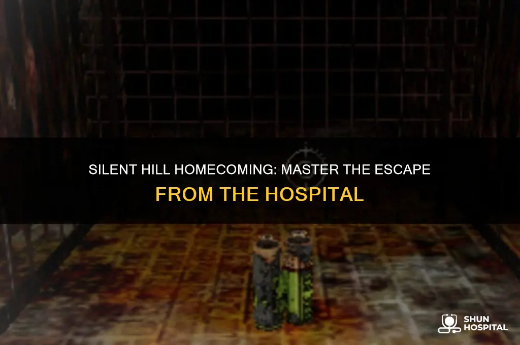 how to escape the hospital in silent hill homecoming