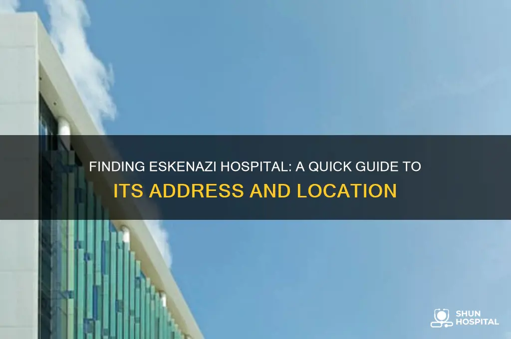 how to eskenazi hospital address