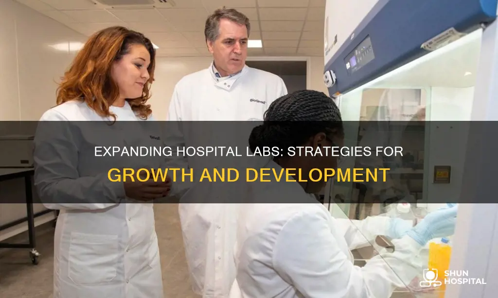 how to expand lab in my hospital