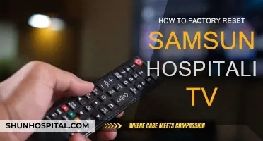 Resetting Your Samsung Hospitality TV: A Step-by-Step Guide