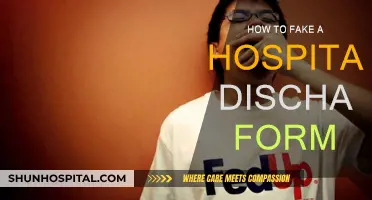Faking Hospital Discharge Forms: A Step-by-Step Guide