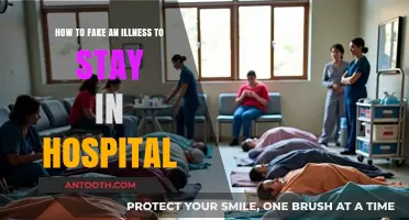 Mastering the Art of Feigning Illness for Extended Hospital Stays