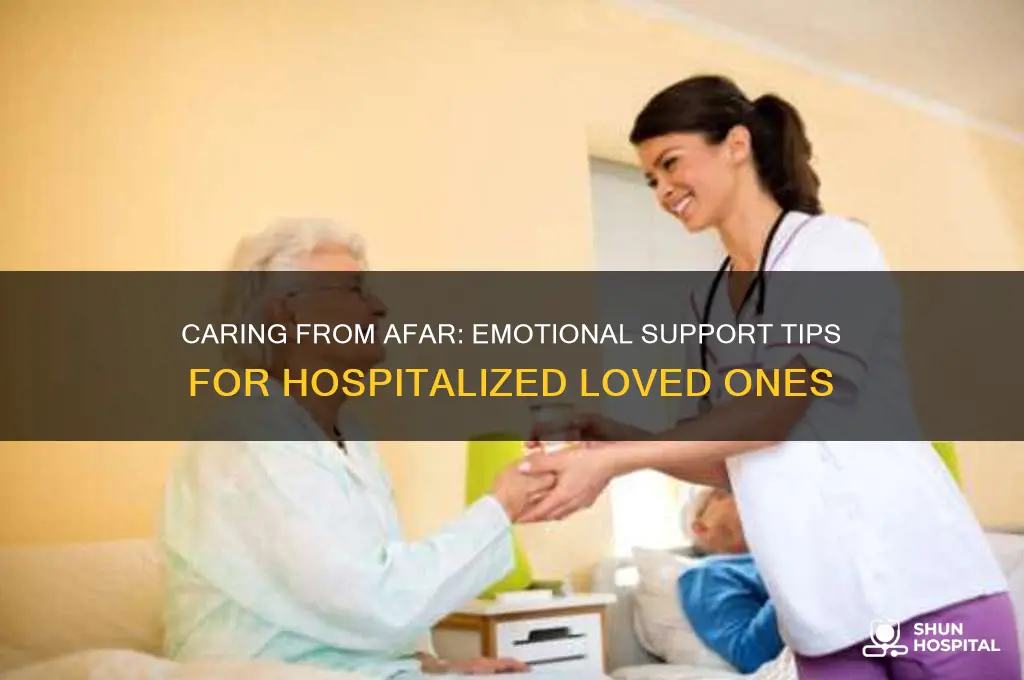 how to feel for someone who is in the hospital