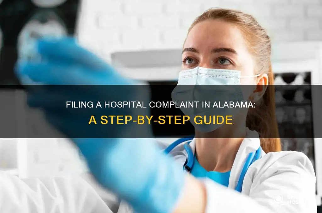 how to file a complaint against a hospital in alabama