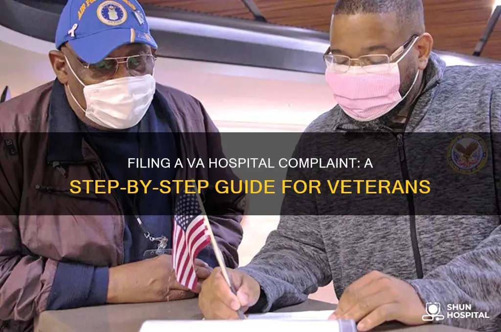 how to file a complaint against the va hospital