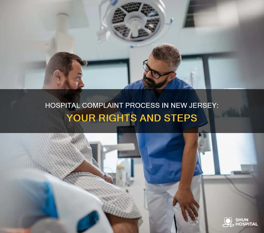 how to file a hospital complaint nj