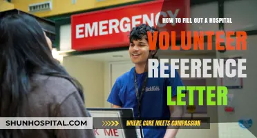 Writing a Hospital Volunteer Reference Letter: Tips and Best Practices