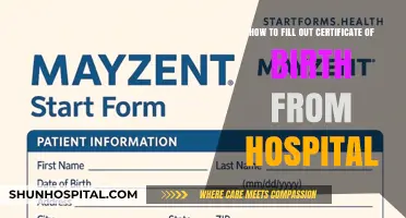Step-by-Step Guide to Completing Your Hospital Birth Certificate Form