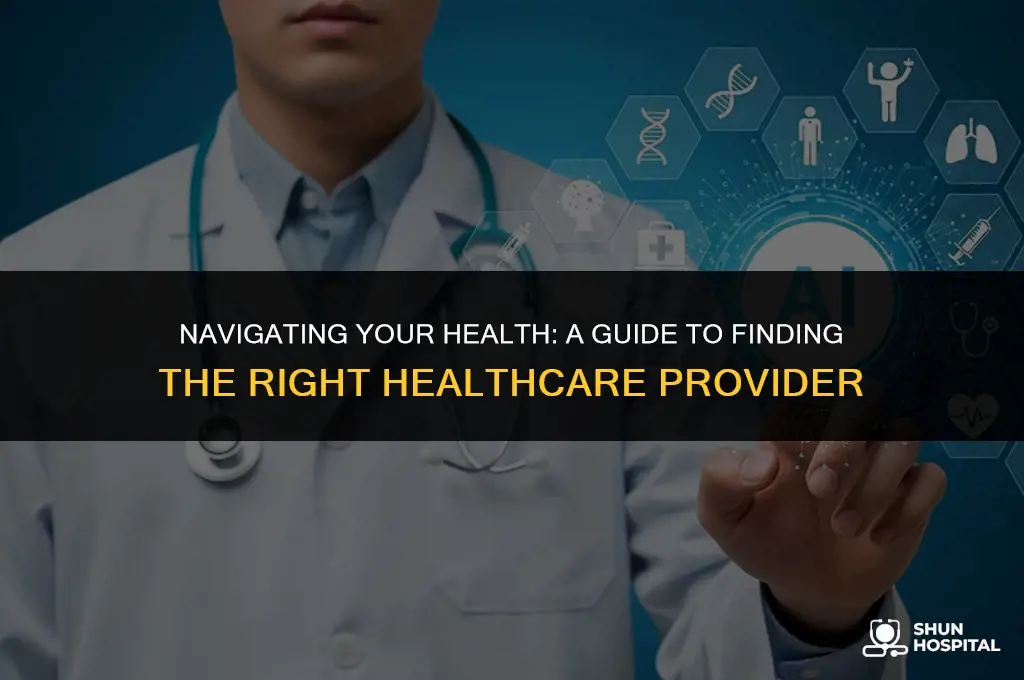 how to find a healthcare provider