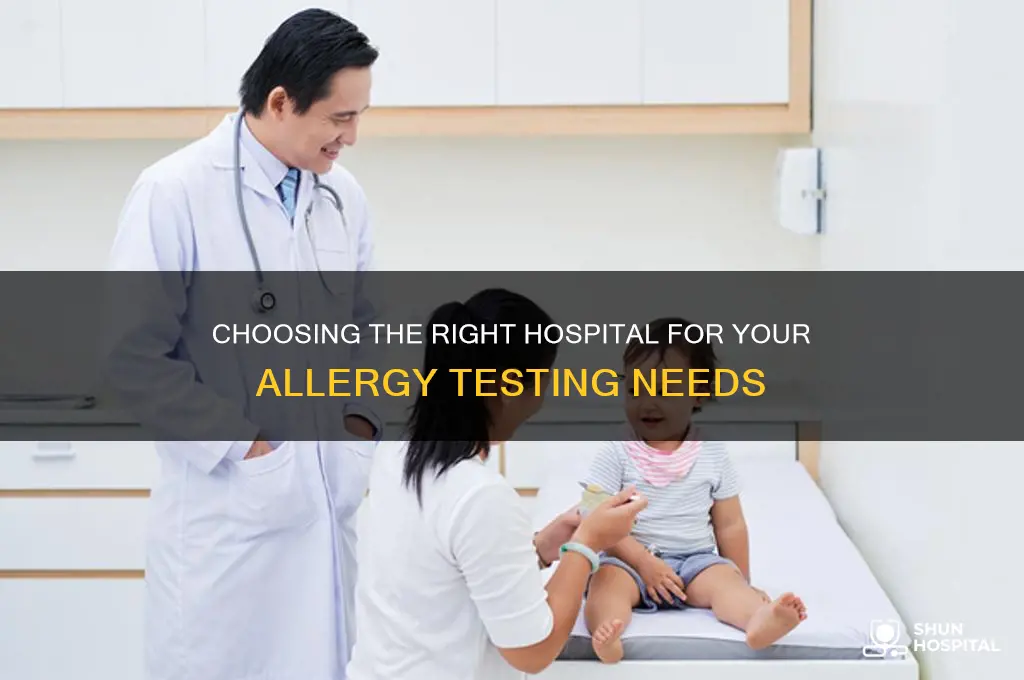 how to find a hospital to buy your allergy testing