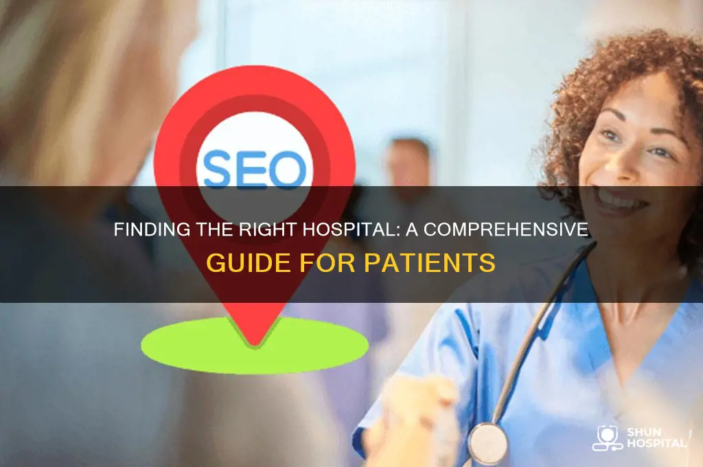 how to find a hospital