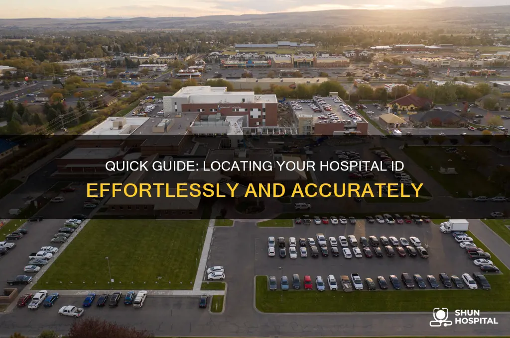 how to find hospital id