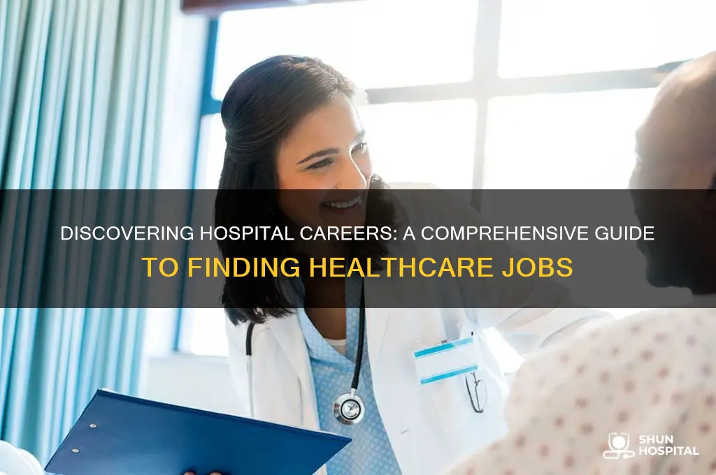 how to find hospital jobs