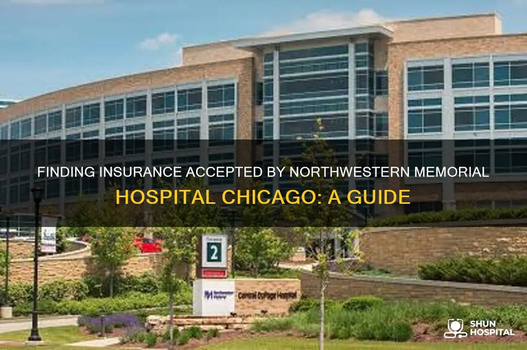 how to find insurance accepted by northwestern memorial hospital chicago