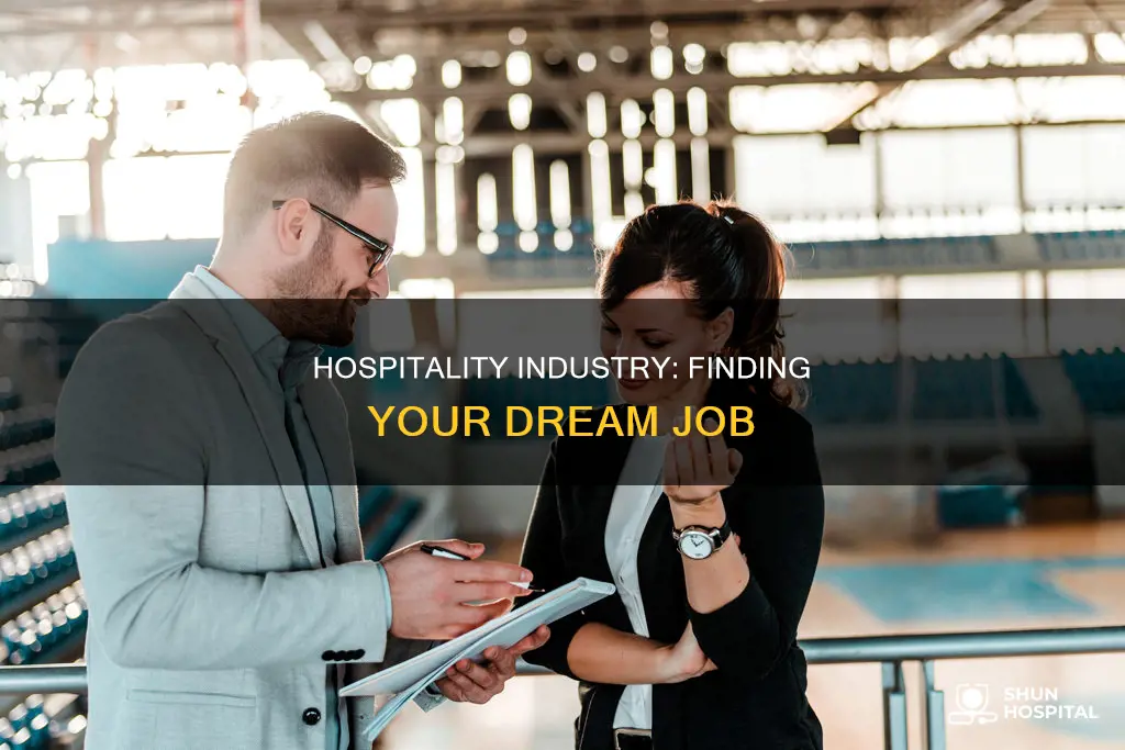how to find jobs in hospitality industry