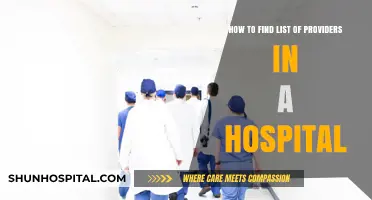 Finding Hospital Providers: A Step-by-Step Guide to Accessing the List