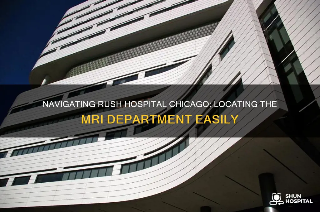 how to find mri department at rush hospital in chicago