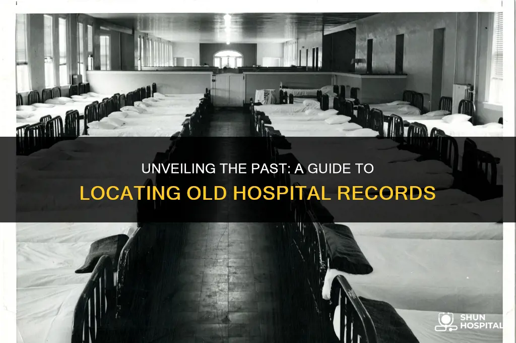 how to find old hospital records