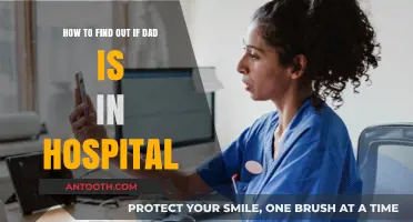 Finding Dad: Steps to Locate Him in the Hospital