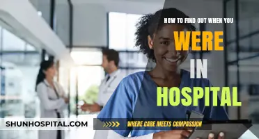 Tracing Your Hospital Stay: A Guide to Finding Admission Dates