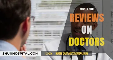 Discovering Trustworthy Medical Professionals: A Guide to Doctor Reviews