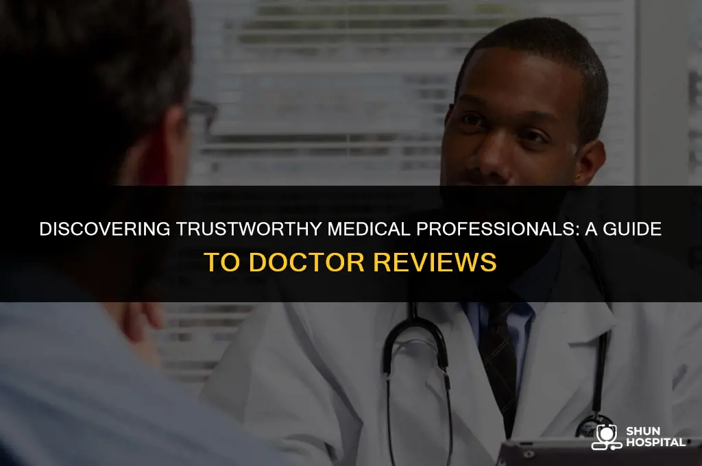 how to find reviews on doctors