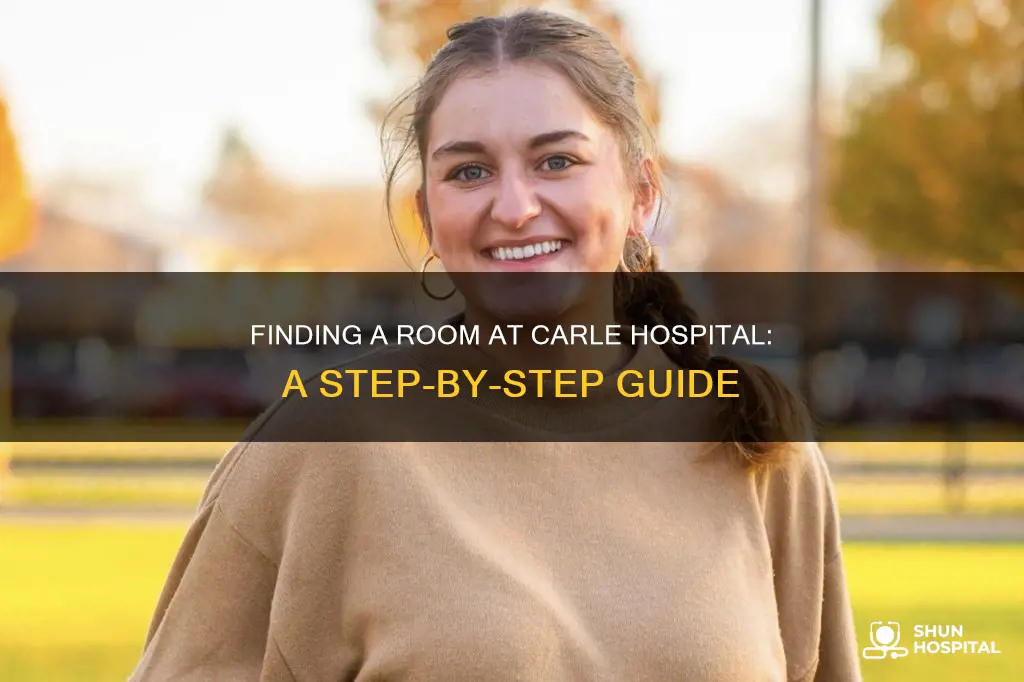 how to find room at carle hospital