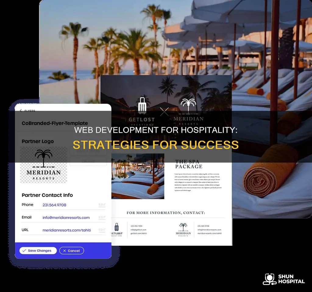 how to find website development for hospitality