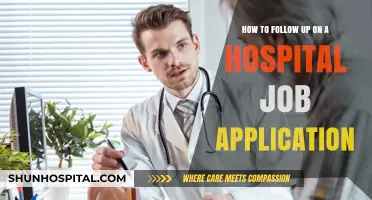 Effective Strategies to Follow Up on Your Hospital Job Application