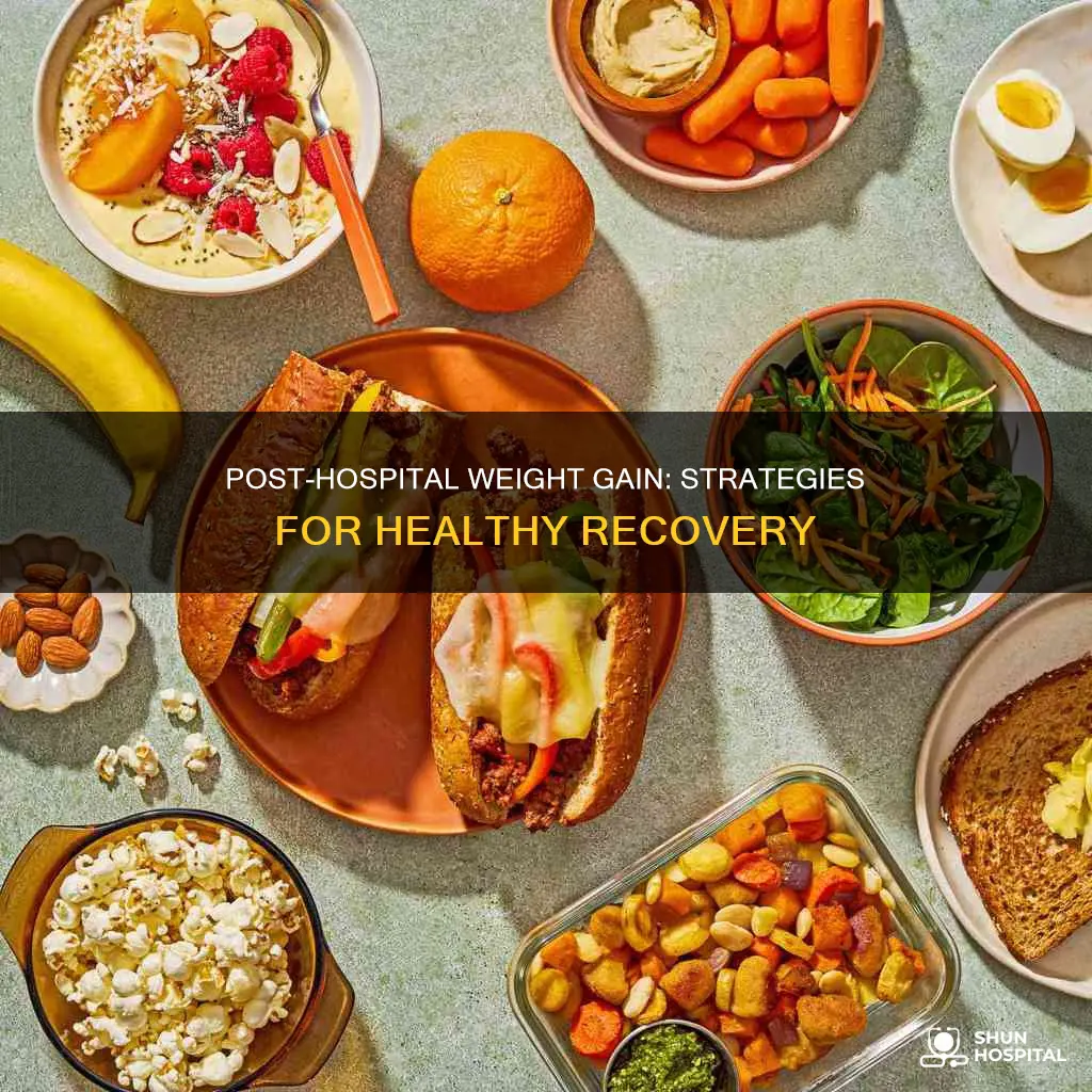 how to gain weight after hospital stay