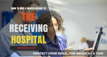 Effective Reporting: A Guide to Handing Over Patient Care to Receiving Hospitals