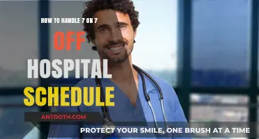 Mastering the 7-On-7-Off Hospital Schedule: Tips for Balance and Resilience