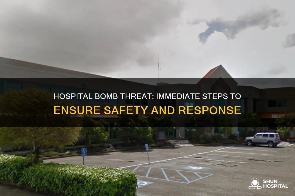 how to handle a bomb threat in a hospital