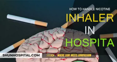 Nicotine Inhaler Use in Hospitals: Handling and Guidelines