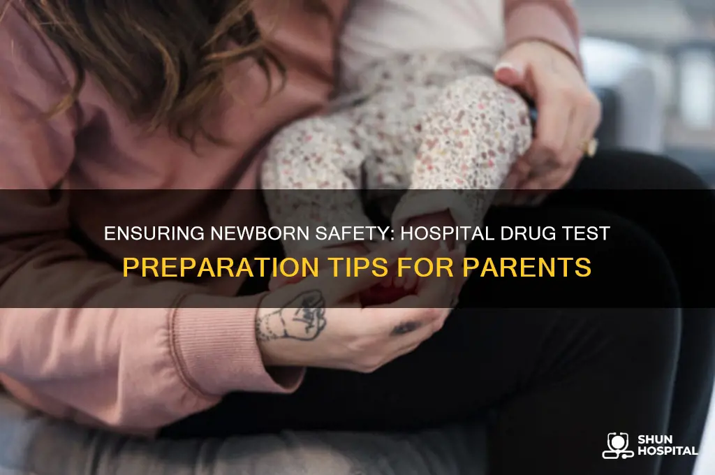 how to have newborn pass drug test at hospital