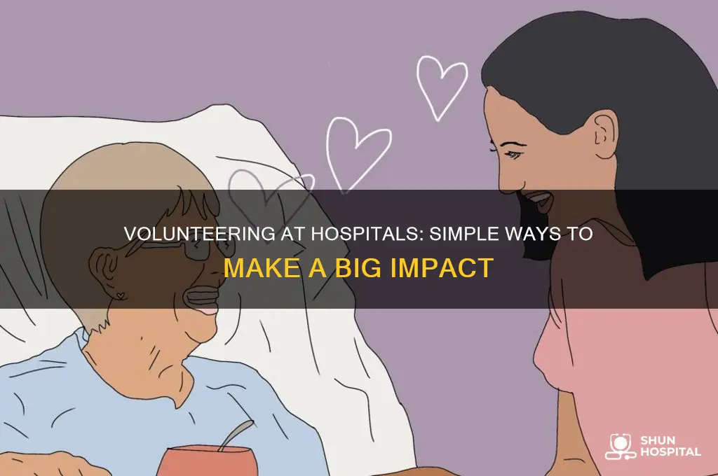 how to help at hospitals