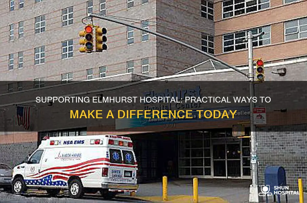 how to help elmhurst hospital