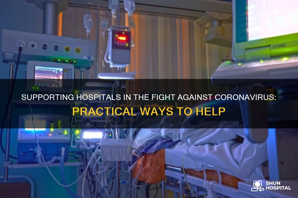 how to help hospitals coronavirus
