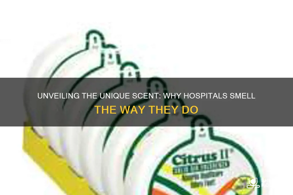 how to hospitals smell