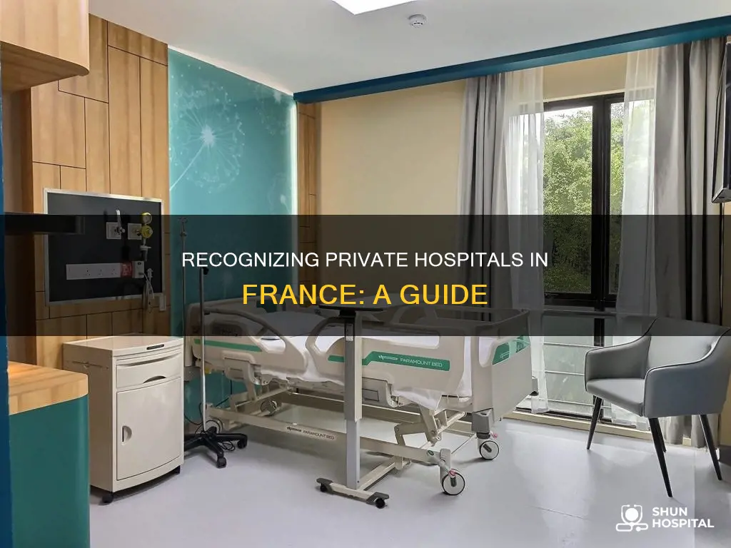 how to identify private hospital in france