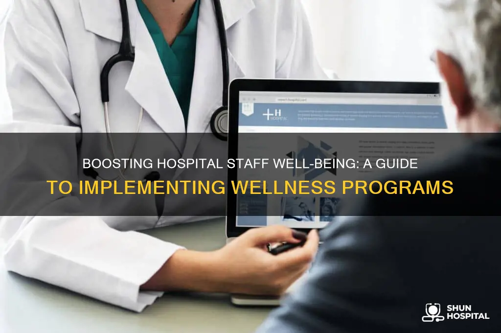 how to implement a wellness program for hospital employees