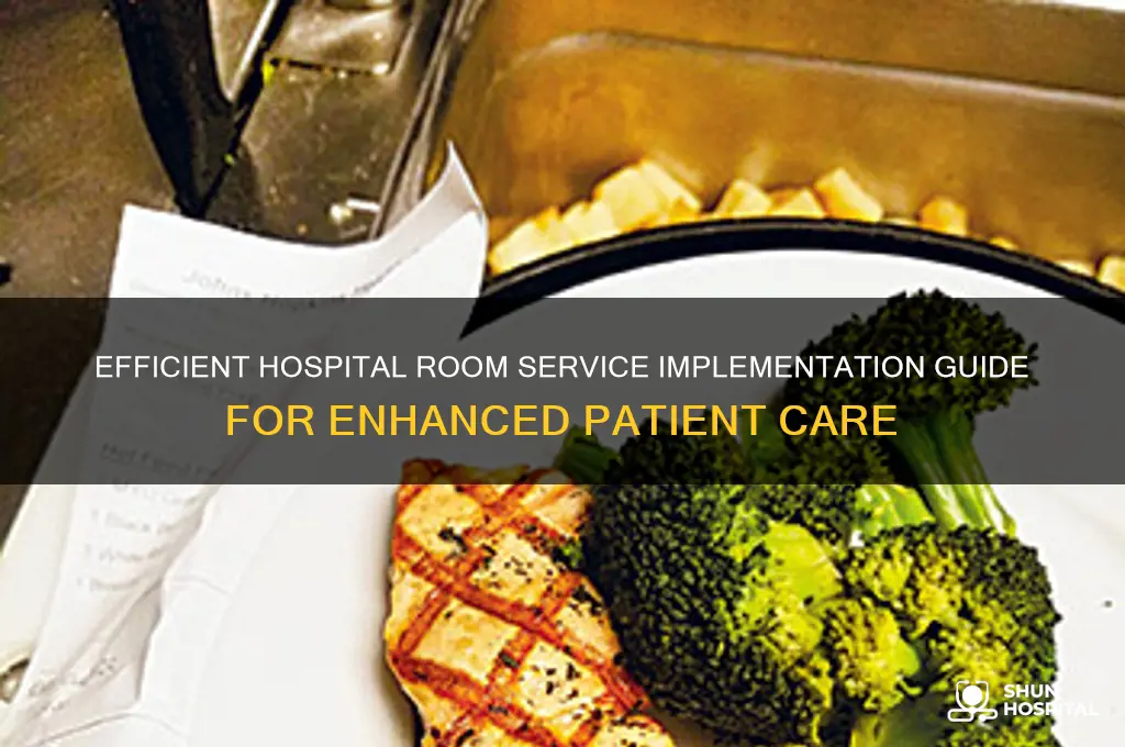 how to implement room service in a hospital ebook