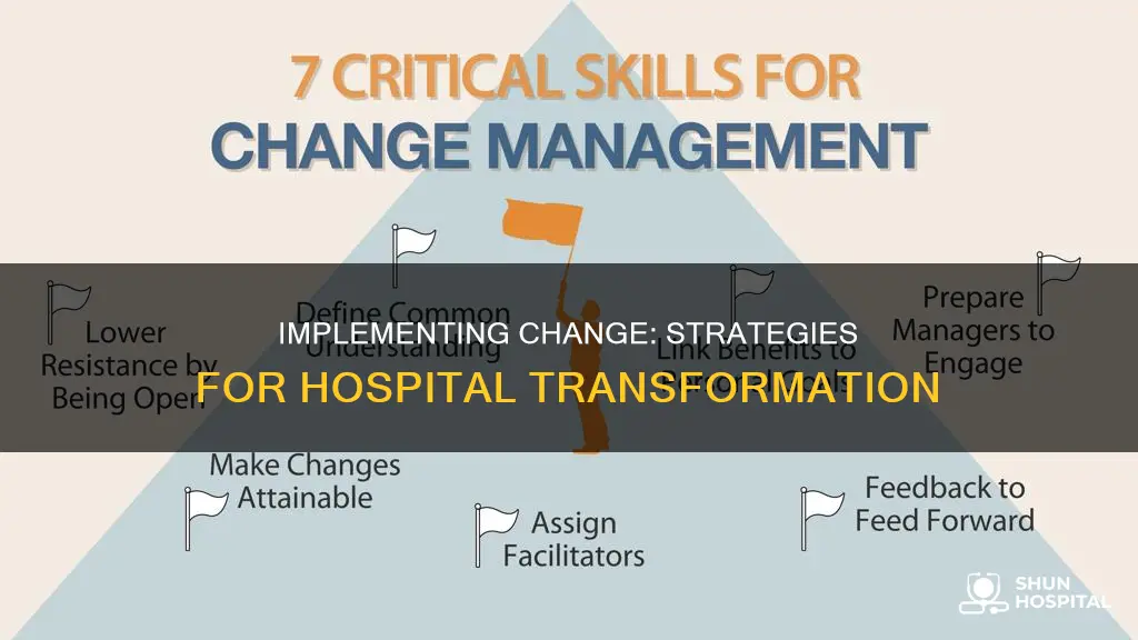 how to impliment change within your hospital