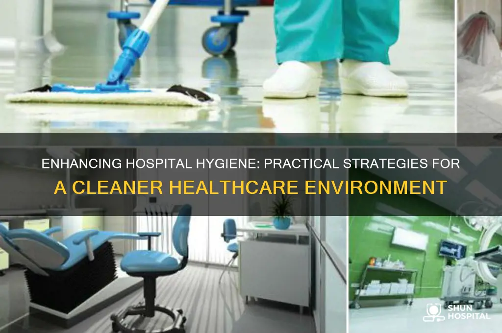 how to improve hospital cleanliness