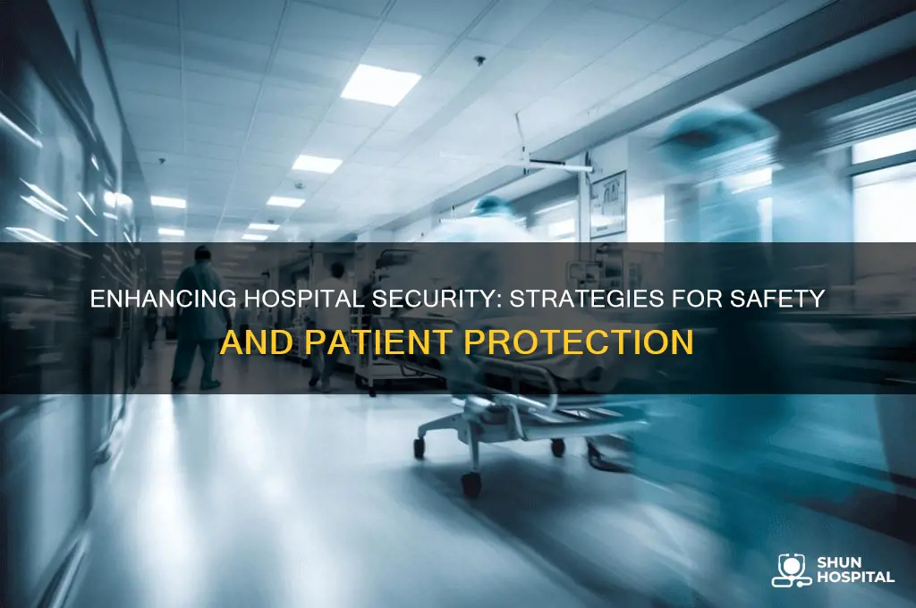 how to improve hospital security