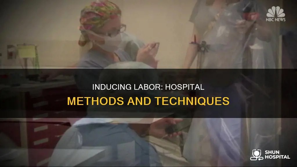 how to induce labor at the hospital